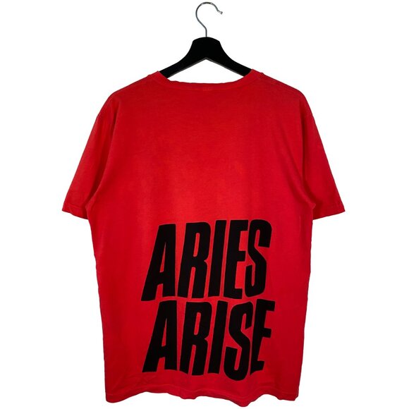 Aries Arise Old English graphic tee red mens size 2 / Medium - Picture 2 of 5